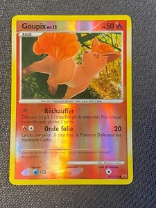CARTE POKEMON GOUPIX 102/127 FR RARE REVERSE PLATINE - EXC - Imagen 1 de 10