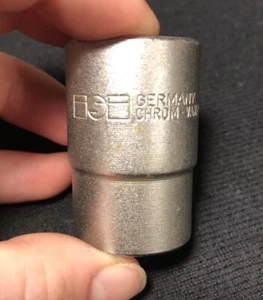 Vintage German Made 19mm Socket 1/2” Drive 6 Pts No. 3011 Excellent! - Picture 1 of 9