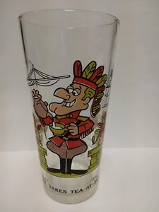 Vtg 1970's Dudley PAT Ward Arby's Collector Series Restaurant Glass 6 1/4" Tall - Picture 1 of 8
