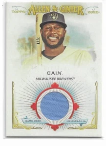 2020 Topps Allen & Ginter's Full Size Relics B Lorenzo Cain #FSRB-LC - Picture 1 of 1