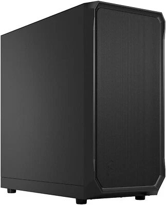 Fractal Design Focus 2 Black ATX mATX Mini ITX Solid Mid Tower Computer Case - Image 1 of 4