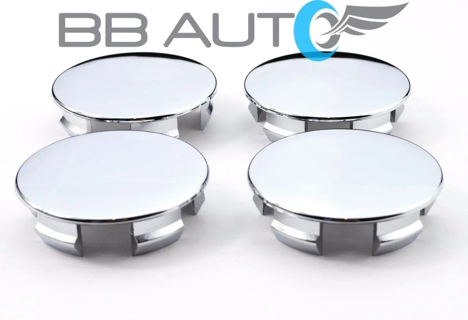 NEW 2.25" CHROME WHEEL HUB CENTER CAPS SET 2115 2157 FOR CHRYSLER 300 M 300M LHS - Image 1 of 4