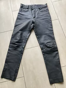 Lederhose von Louis grbraucht wie neu Exell Gr. 46 schwarz - Bild 1 von 2
