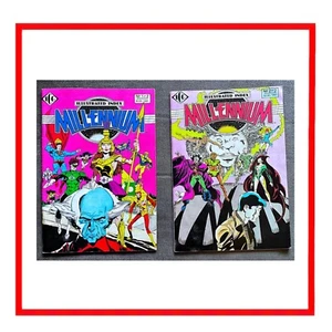 💥ICG Millennium Illustrated Index #1 #2 Serie Completa Texto Personaje de Cómic En Muy buena condición - Imagen 1 de 24
