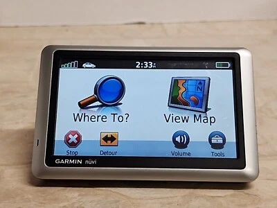 Garmin NUVI 1450 5" Ultra thin GPS navigator Works  - Image 1 of 4