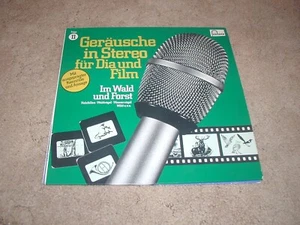 Sounds für Slide & Film deutsche Ausgabe Soundeffekte LP Waldsounds STEREO - Bild 1 von 2