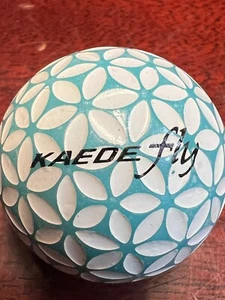 Kaede Fly Flower Pattern Logo Used Golf Ball K-7-7 - Picture 1 of 8