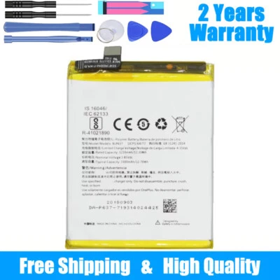 Premium Replacement Battery for OnePlus 5 / 5T 100% Capacity BLP637 NEW - Image 1 of 4