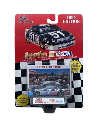 1994 Racing Champions | Geoff Bodine #7 Exide 1:64 Diecast Race Car - Image 1 of 3