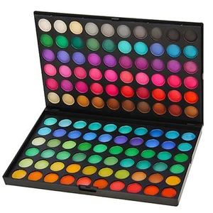 LaRoc 120 Colour Eyeshadow Palette Makeup Set, MUA Eye Shadow Make Up Shimmer - Picture 1 of 10