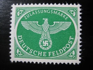 DRITTES REICH Mi. #4 sehr schöne postfrische Feldpostmarke! - Bild 1 von 1