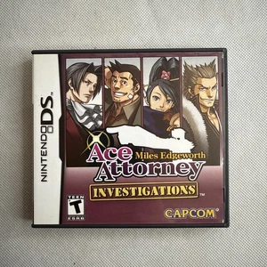 Ace Attorney Investigations: Miles Edgeworth (Nintendo DS, 2010) CIB W/ Manual - Picture 1 of 5