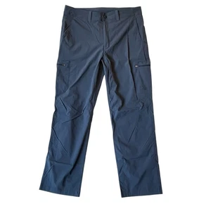 Pantalone da trekking LL Bean impermeabile Cresta 35 x 32 grigio uomo utility leggero - Foto 1 di 8