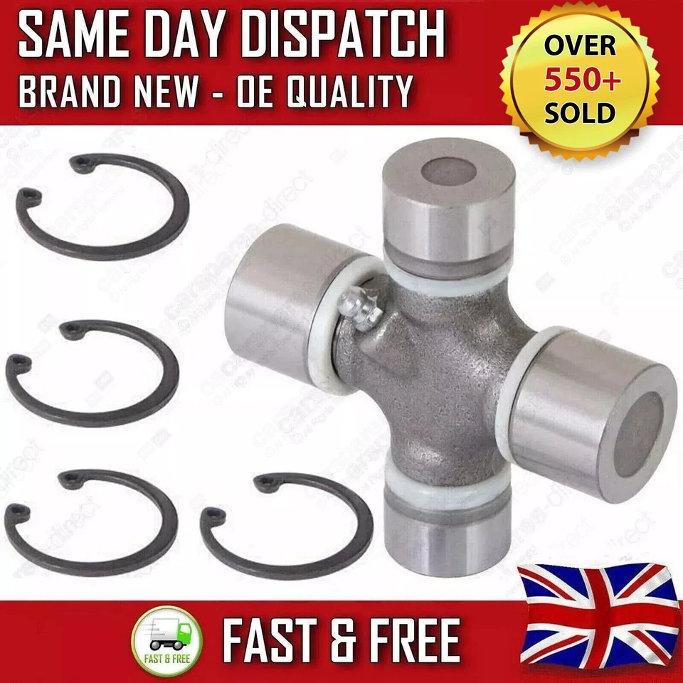 FORD TRANSIT MK6 MK7 2000-2014 PROPSHAFT UNIVERSAL JOINT UJ 30MM X 92MM 1835511 - Image 1 of 4