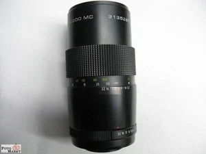 Tele-Objektiv M42 Pentacon Auto 4/200mm MC multicoated lens M-42 Gewinde  - Bild 1 von 4