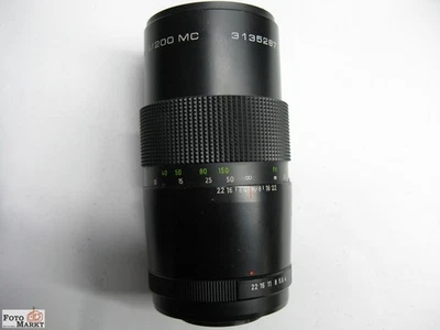 Tele-Objektiv M42 Pentacon Auto 4/200mm MC multicoated lens M-42 Gewinde  - Bild 1 von 4