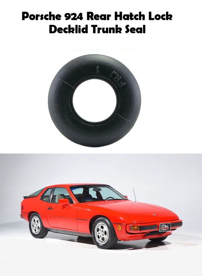 Genuine Porsche Rear Hatch Lock Seal 924 Decklid Trunk 477827529A — 第 1/1 张图片