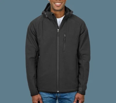 Kirkland Signature Men's Fleece Lined Softshell Black Size S/M/L/XL/XXL New - Image 1 of 4