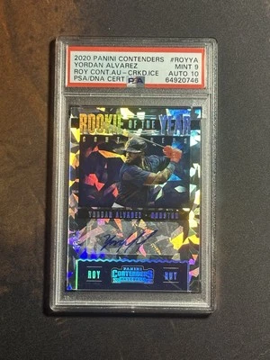 Panini Contenders 2020 Yordan Álvarez Novato del Año Contenders Automático/23 SSP Foto 1 de 2