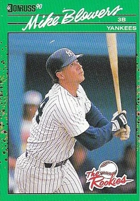 1990 Donruss The Rookies #26 Mike Blowers - Image 1 of 2