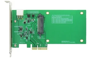 PCIe x4 Gen4 to U.3 Gen-Z (SFF-8639) AIC - Picture 1 of 6