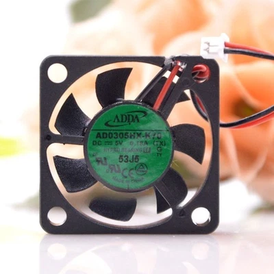 1pcs For ADDA AD0305HX-K70 5V 0.18A 0.9W 10500RPM 3006 2-pin cooling fan - Image 1 of 3