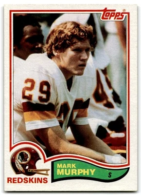 1982 Topps Mark Murphy Washington Redskins #517 - Image 1 of 2