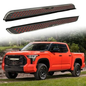 2pcs fixed Side Step Running Board Nerf Bar Fits for Toyota Tundra 2010-2021 - Picture 1 of 23