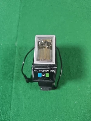 Flash Honeywell Auto Strobonar 120A de colección / con cable y estuche / sin probar Foto 1 de 4