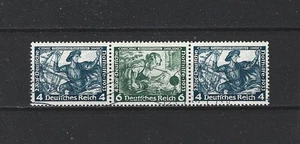 GERMANY ZUMMENDRUKE MICHEL #W50 SCOTT #B50a AND B52a USED VF COMBINED - Picture 1 of 1