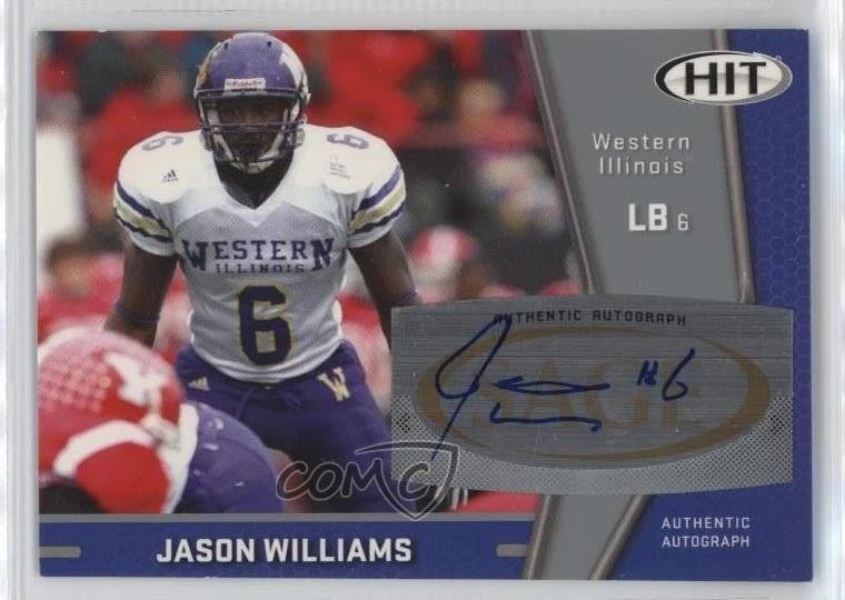 2009 SAGE Hit Auto Silver Jason Williams #A101 Rookie Auto RC - Image 1 of 2