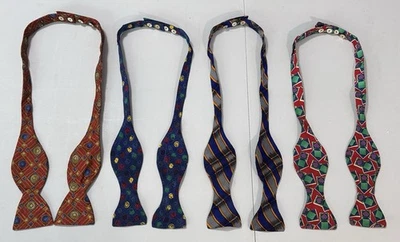 Gravatas borboleta Neiman Marcus, lote de 4 - Imagem 1 de 4