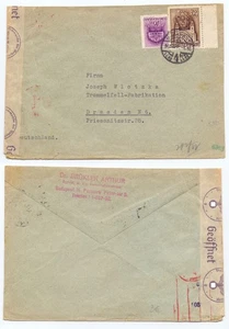 130710 - Beleg - Budapest 5.9.1940 nach Dresden - Zensur - Bild 1 von 1