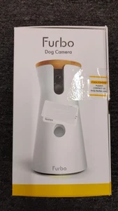 Furbo Dog Camera Treat Tossing, 1080P 2.4G Wifi only 2-Way Audio-White, OBN, N3 - Picture 1 of 3