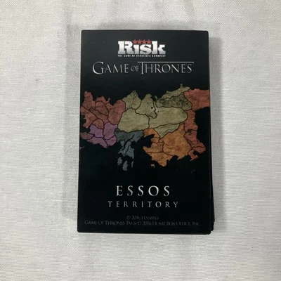 Juego de Repuesto de Cartas Territorio Risk Juego de Tronos Essos - Cartas de Juego Originales Foto 1 de 4