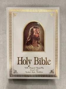 Holy Bible Large King James Version Red Letter Regency Family 1971 KJV - Picture 1 of 5