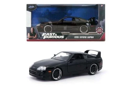 TOYOTA SUPRA 1995 FAST & FURIOUS BLACK 1:24 - Immagine 1 di 1