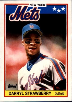 1988 Topps Minis #76 Darryl Strawberry - Image 1 of 2
