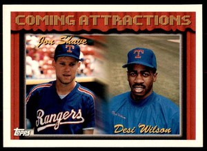1994 Topps Jon Shave/Desi Wilson Baseball Card #775
