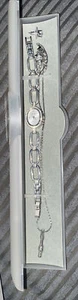 Le Chat ladies Watch chain & earrings New - Picture 1 of 8