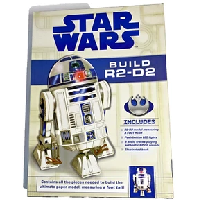 Kit Modelo Artesanal Papel Construir R2-D2 Star Wars Auténtico Módulo de Sonido LED Lite 12" - Imagen 1 de 4