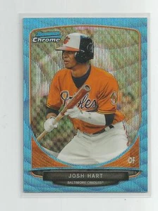 2013 Bowman Chrome JOSH HART Blue Wave Refractor - Picture 1 of 1