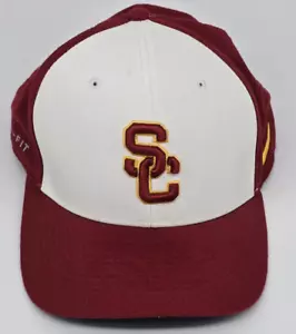 Nike Dri-Fit Red USC Trojans Pro Cap Adult Size Medium/Large NEW - Picture 1 of 6