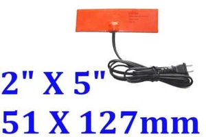 2" X 5" 51 X 127mm 40W Musical Instrument Guitar Bridge Repair Silicone Heater - Picture 1 of 12