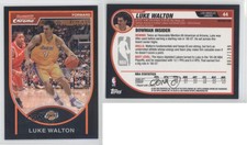 2007-08 Bowman Draft Picks & Stars Chrome Black Refractor /199 Luke Walton #44