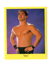 1998 Cardinal WWF Trivia Game Taka Michinoku Trading Card Kai En Tai WWE NM-MT