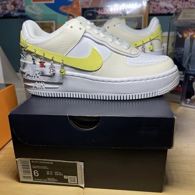 Nike  Air Force 1 Shadow SE Have A Nike day Anklet Size 6 Women’s Pale Ivory - Image 1 of 4
