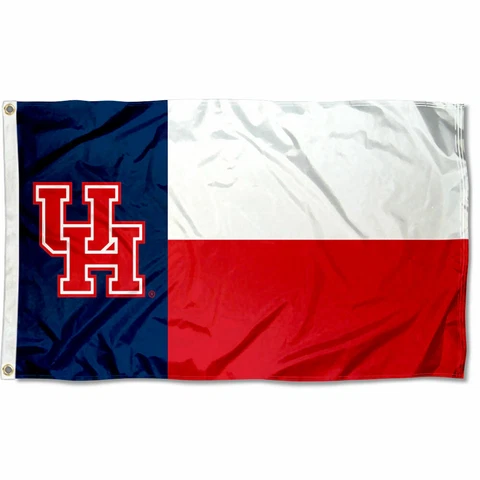 Houston Cougars State of Texas Flag Large 3x5 Cover