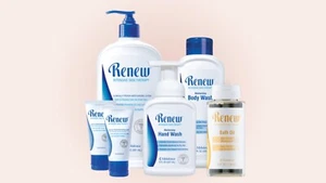 SOLD Complete Dry Skin Therapy Bundle, Renew, Lotion, Bath Oil, Hand & Body Wash - Picture 1 of 6