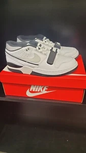 Nike Air Alpha Force AAF88 Bianco/Grigio Neutro-Nero DZ4627 101 Uomo 11 NUOVE - Foto 1 di 7